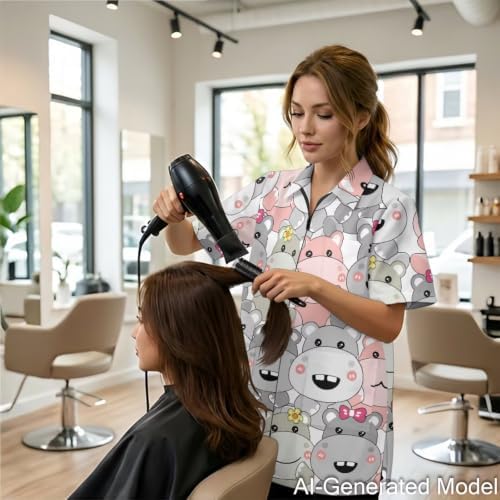 Dog Grooming Smock for Women & Men Water & Hair Repellent - Image 3