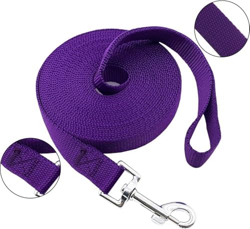 Nylon Training Dog Leash for Small Medium Large Dogs, 15ft 20ft 30ft 50ft 100ft - Image 2