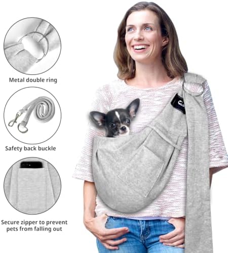 CUBY Dog and Cat Sling Carrier - Image 2