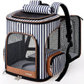 Lekereise Pet Carrier Backpack Expandable Cat Backpack Carrier by Lekereise