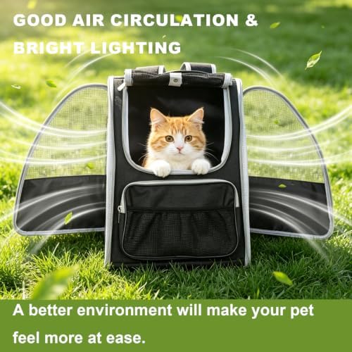 Cat Backpack Carrier Breathable Pet Travel Bag - Image 4