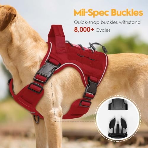 Heavy-Duty Tactical Dog Harness - Image 3