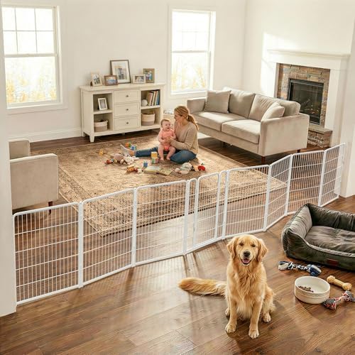 FXW Dog Gate, Extra Wide Adjustable by FXW