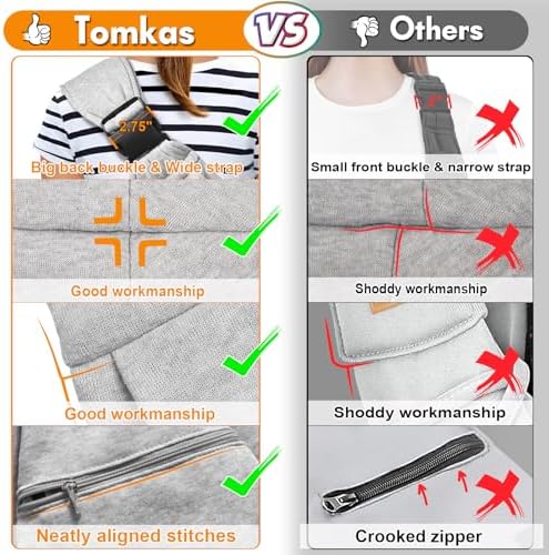 Tomkas Dog Sling Carrier for Small Dogs Puppy Carrier for Small Dogs - Image 4