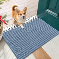 OLANLY Dog Door Mat for Muddy Paws 24x16, Ultra-Absorbent Chenille Mud Mat by OLANLY