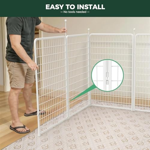 FXW Rollick Dog Playpen, Yard & RV Camping, 8 Panels - Image 4
