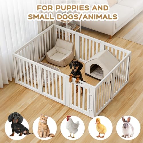 Dog Playpen Indoor, Puppy Playpen, 10 Panels - Image 6