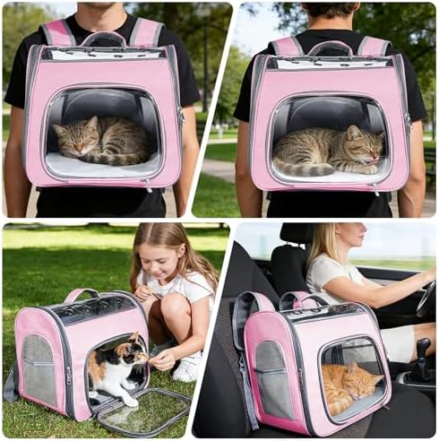 Airline Approved Cat Soft-Sided Carrier Backpack Up to 12 lbs - Image 7