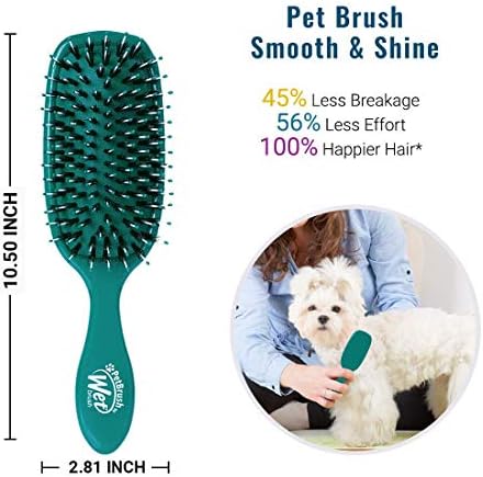 Wet Brush Pet Hair Brush, Shiny Fur, Dog and Cat Hairbrush, De-Shedding Comb & - Image 2