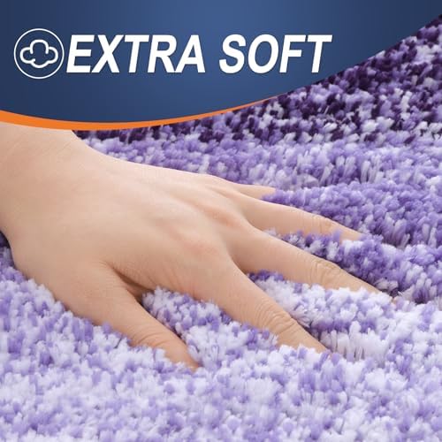 OLANLY Bathroom Runner Rug 70x24, Extra Soft Absorbent Microfiber Bath Rugs - Image 2