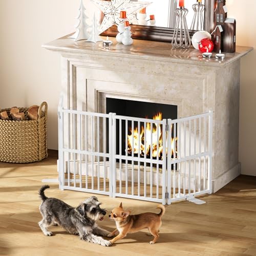 Snughome Dog Gate Indoor, 23.62" H Freestanding Short Dog Door Gates - Image 2