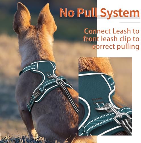 HEELE Dog Harness for Large Dogs No Pull Dog Vest Harness for Large Dog - Image 5