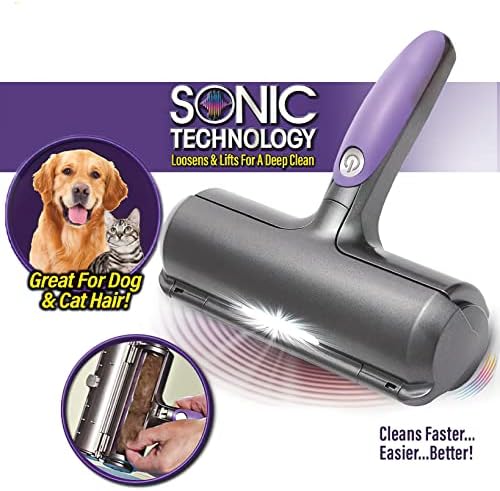 NC Furdaddy Sonic Pet Hair Remover Roller Dog Hair Remover, Cat Hair Remover - Image 6