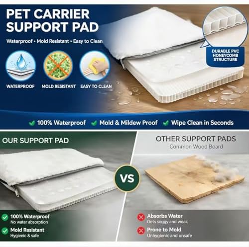 Pet Carrier for Cats and Dogs Up to 15 lb, Desert Yellow - Image 4