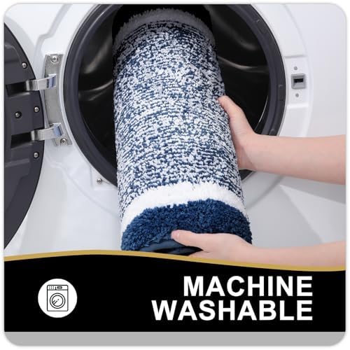 OLANLY Bathroom Runner Rugs 44x24, Long Bath Mats - Image 5