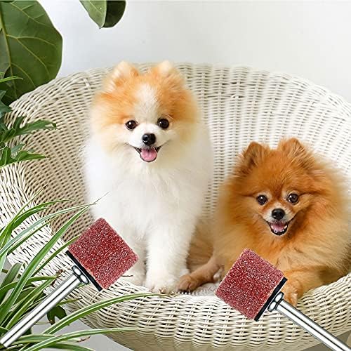Leelosp 22Pcs Dog Nail Grinder Bands Drums, 1/2 Inch 60 Grit and 100 Grit - Image 4