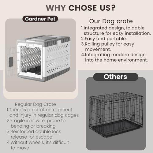 Collapsible Dog Crate for Medium/Small Dogs - Image 6