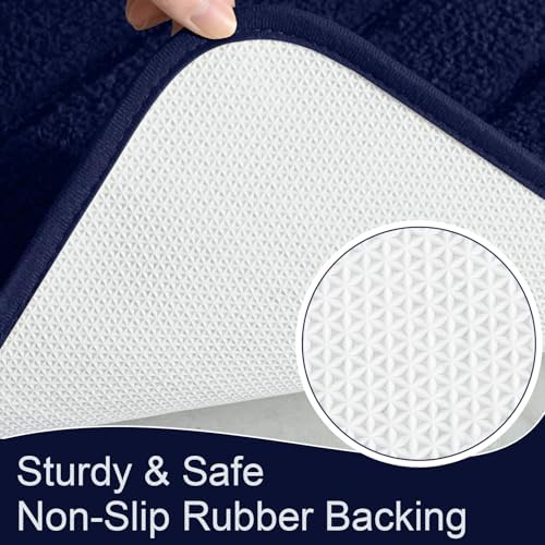 Extra Long Bathroom Runner Rugs 24x80 Inch Bath Rug Non Slip - Image 6