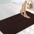 Smiry Bathroom Rugs 44X24, Extra Soft Rubber Backing Chenille Bath Mats by Smiry
