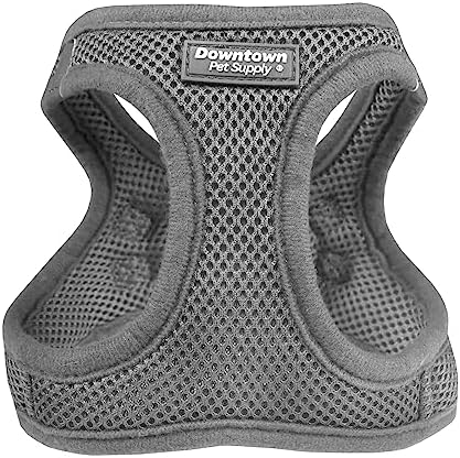 Downtown Pet Supply Step in Dog Harness No Pull, Light Gray by DowntownPetSupply