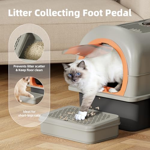EchoSmile Stainless Steel Cat Litter Box - Image 7
