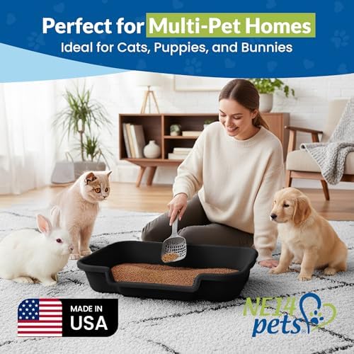 KittyGoHere Senior Cat Litter Box, Large Litter Pan - Image 3