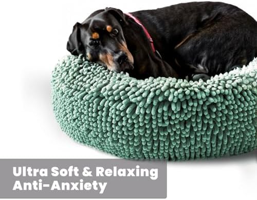 Muddy Mat® Cloud K-9 Bed for Dogs & Cats, Soft & Relaxing Donut Dog Bed - Image 6