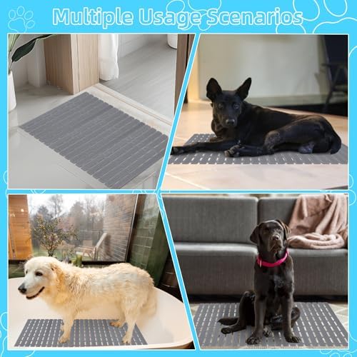 Dog Bath Mat for Tub, Non-Slip Shower Pad, 35.4 x 15.7 in - Image 7