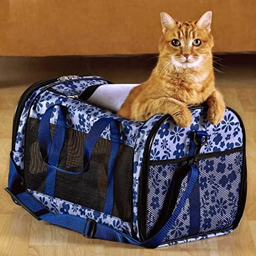 Soft-Sided Kennel Pet Carrier, Airline Approved Travel Handbag - Image 6