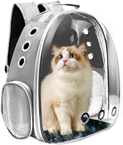 Cat Backpack Carrier, Pet Cat Carrier by Goxeon