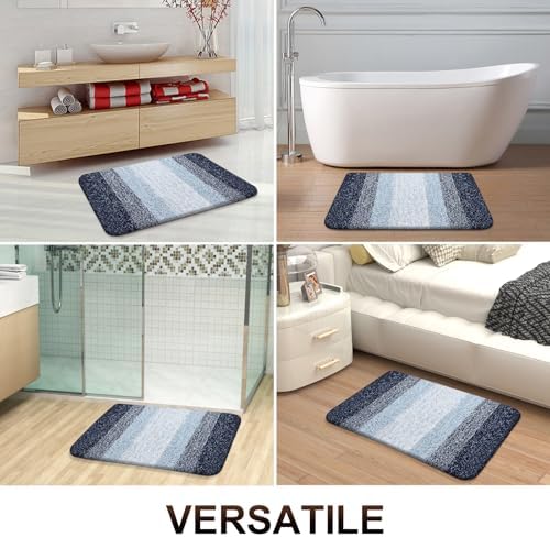 OLANLY Bathroom Runner Rug 40x24, Extra Soft Absorbent Microfiber Bath Rugs - Image 7