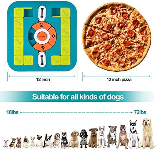 PETSTA Dog Puzzle Toys, Treat Dispensing Dog Enrichment Toys - Image 2