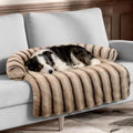 WATANIYA PET Large Dog Couch Bed, Fluffy Washable Couch Protector by WATANIYAPET