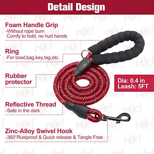 BEAUTYZOO Small Dog Harness and Leash Set, Step in No Choke No Pull Soft Mesh - Image 5