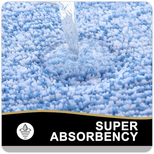 OLANLY Large Bathroom Rugs 40x24, Soft Absorbent Microfiber Bath Rugs - Image 3