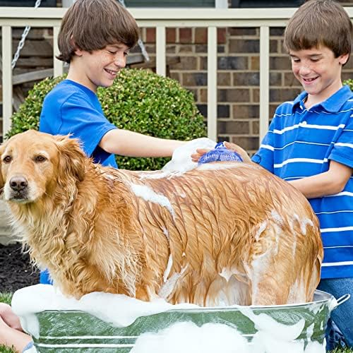 Dog Grooming Brush, Lilpep Pet Shampoo Bath Brush Soothing Massage Rubber Comb - Image 5