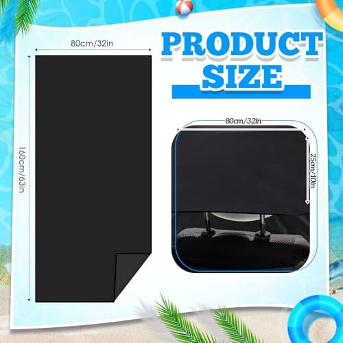Hahafelt 2 Pack Car Seat Towel Cover - Image 2