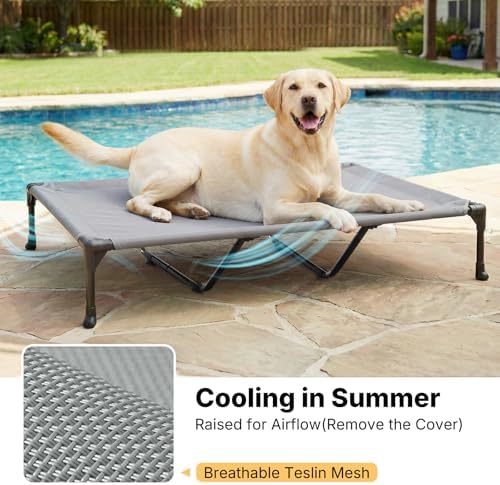 Veehoo Outdoor Elevated Dog Bed - Image 4