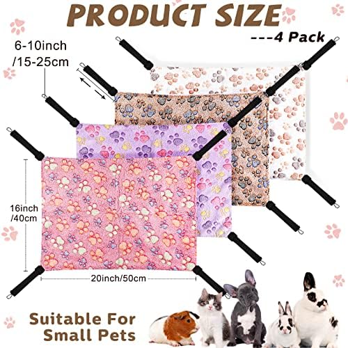 Geelin 4 Pcs Cat Hammock Hanging - Image 2