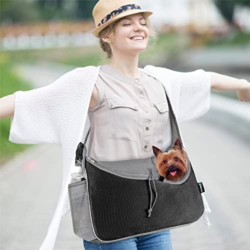 PetAmi Dog Sling Carrier for Small Dogs, Hands Free Crossbody Carrier - Image 5