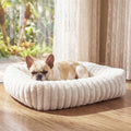 Dog Bed for Small Medium Size Dog, Washable Fluffy Rabbit Fur Pet Bed for Puppy by Unknown