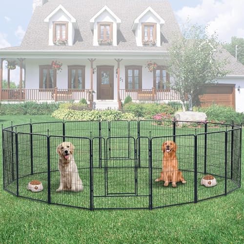 Dog Playpen, Portable Outdoor Dog Fence, Playpen - Image 6
