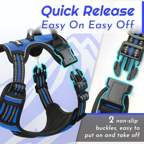 Eagloo Dog Harness for Small Dogs, No Pull Pet Vest - Image 6