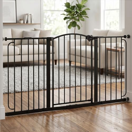 Regalo Safety 30.5"-58" Extra Wide Baby Gate, Bottom of Stairs & Doorways by Regalo