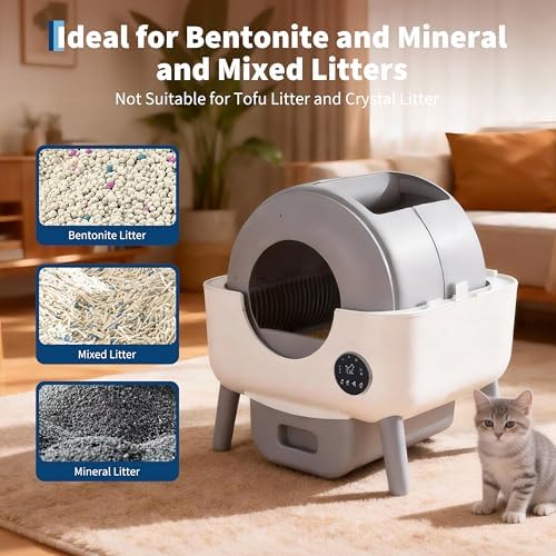 Automatic Self-Cleaning Cat Litter Box 76L Large Capacity - Image 4
