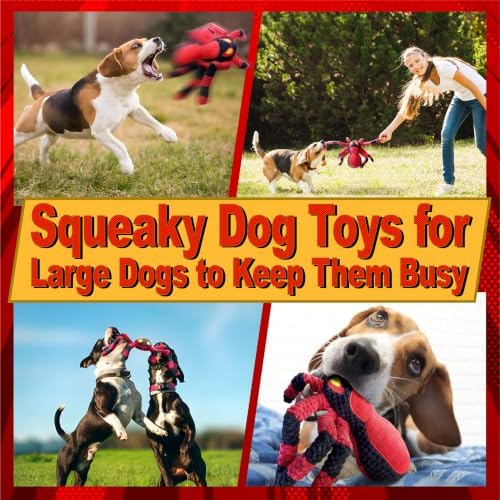 LEGEND SANDY Squeaky Dog Toys- Plush Dog Toys - Image 7
