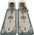 Hompet Cat Litter Mat 2 Pack, 20x60 Large Machine Washable Trapping Mats by Hompet