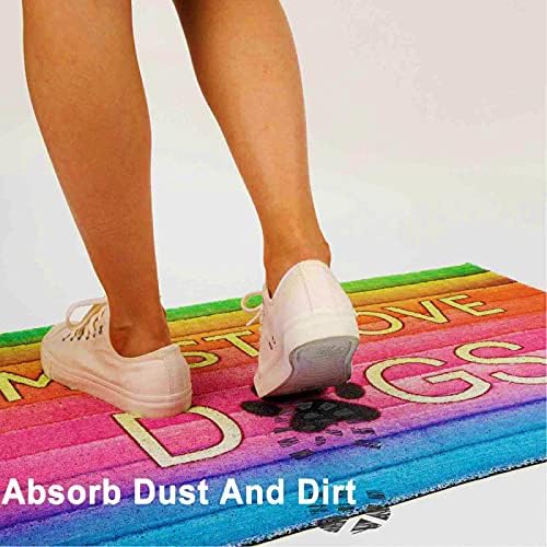 Darkyazi 23.6" x 35.4" Colorful Doormats Entrance Front Door Rug Funny - Image 7