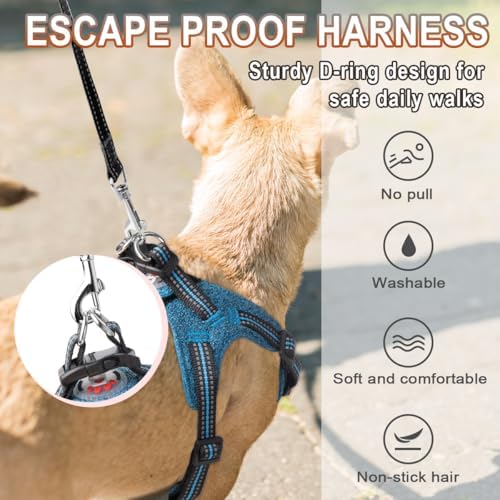 BARKBAY Dog Harness Medium Sized Dog, No Pull Puppy Harness, Step-in Dog Vest - Image 4