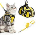 rabbitgoo Cat Harness and Leash Set, Step-in Soft Vest, Bright Yellow by rabbitgoo